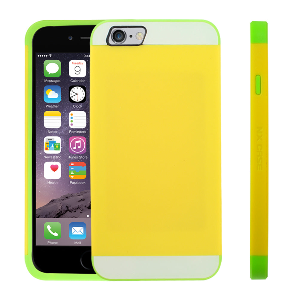 Multi-Colored Slanted Camera Tile Case for iPhone 6 Pink Baby Blue