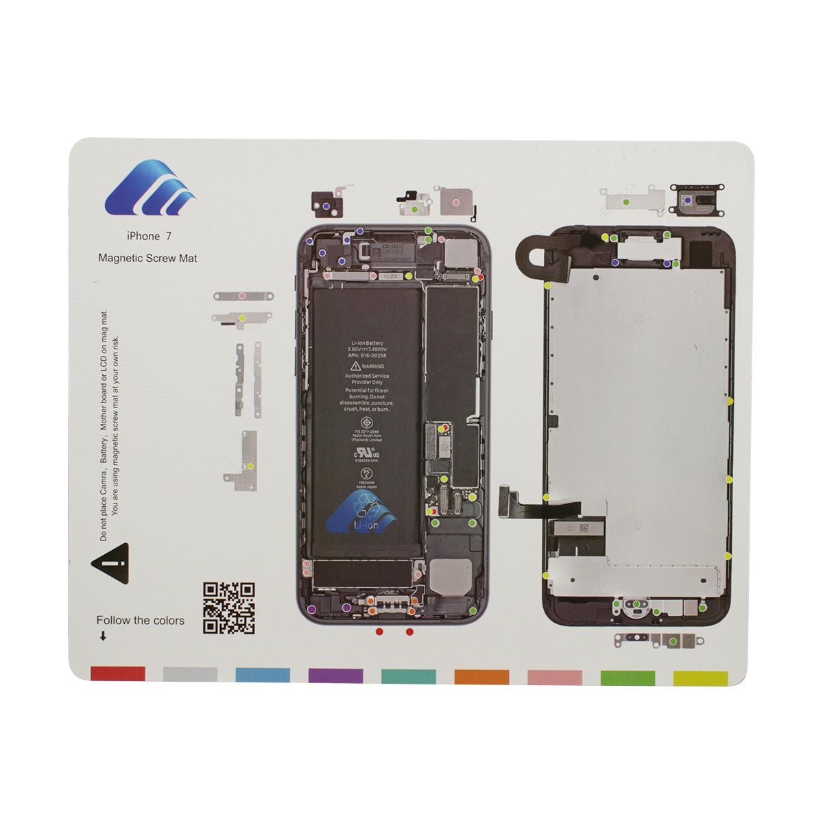 Magnetic Screw Mat for iPhone 7