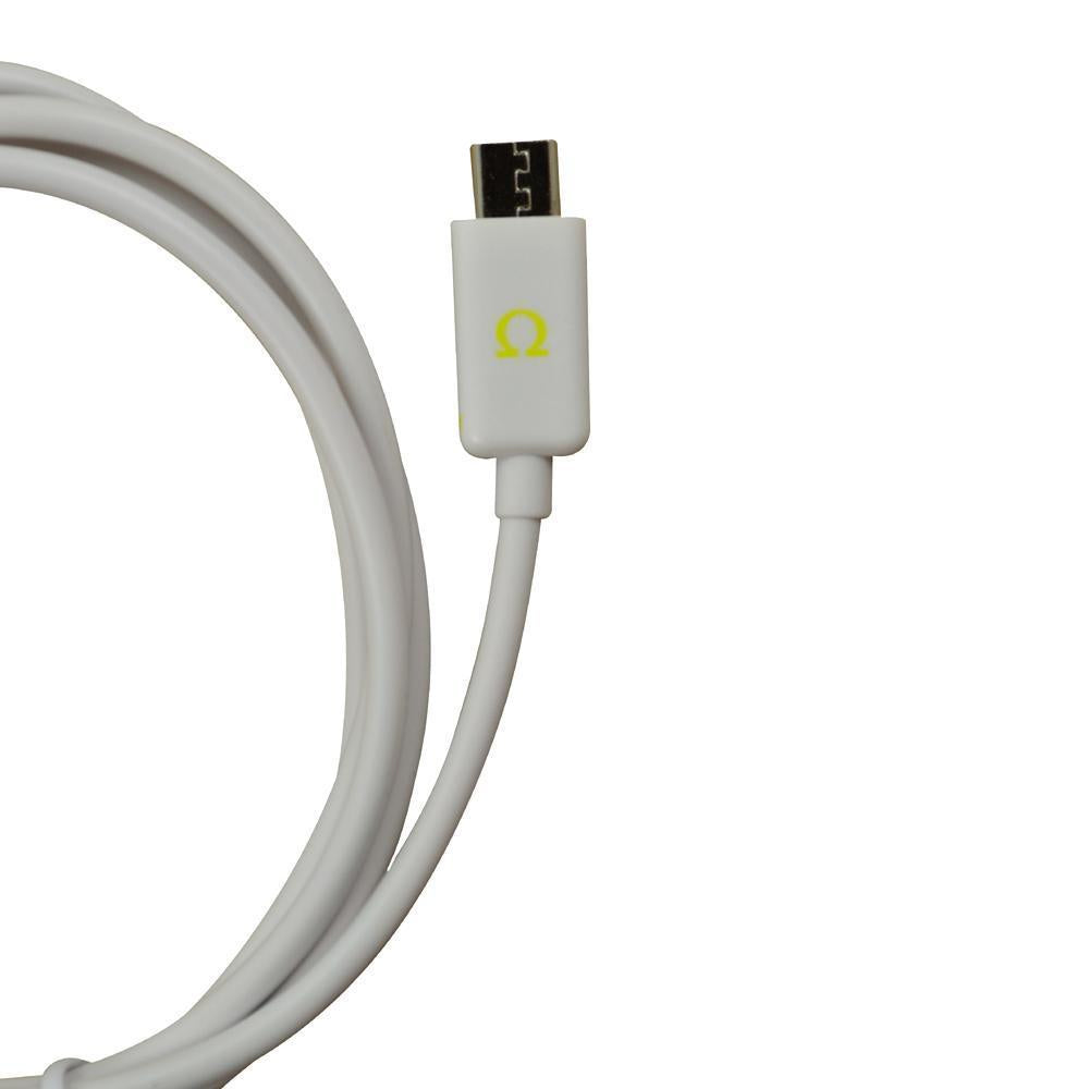 3 Foot BinTEK™ Micro USB Data Cable - White (OEM PULL)