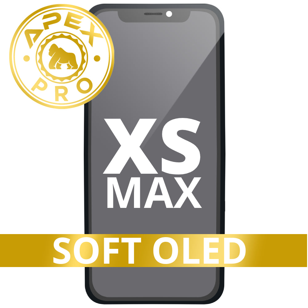 Soft OLED and Touch Screen Digitizer for iPhone XS Max - (APEX Pro)