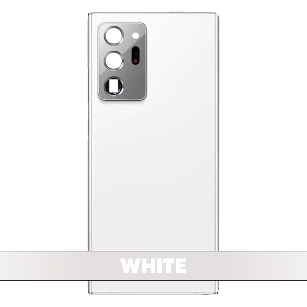 Back Cover Battery with Camera Cover for Samsung Galaxy Note 20 Ultra 5G - Mystic White
