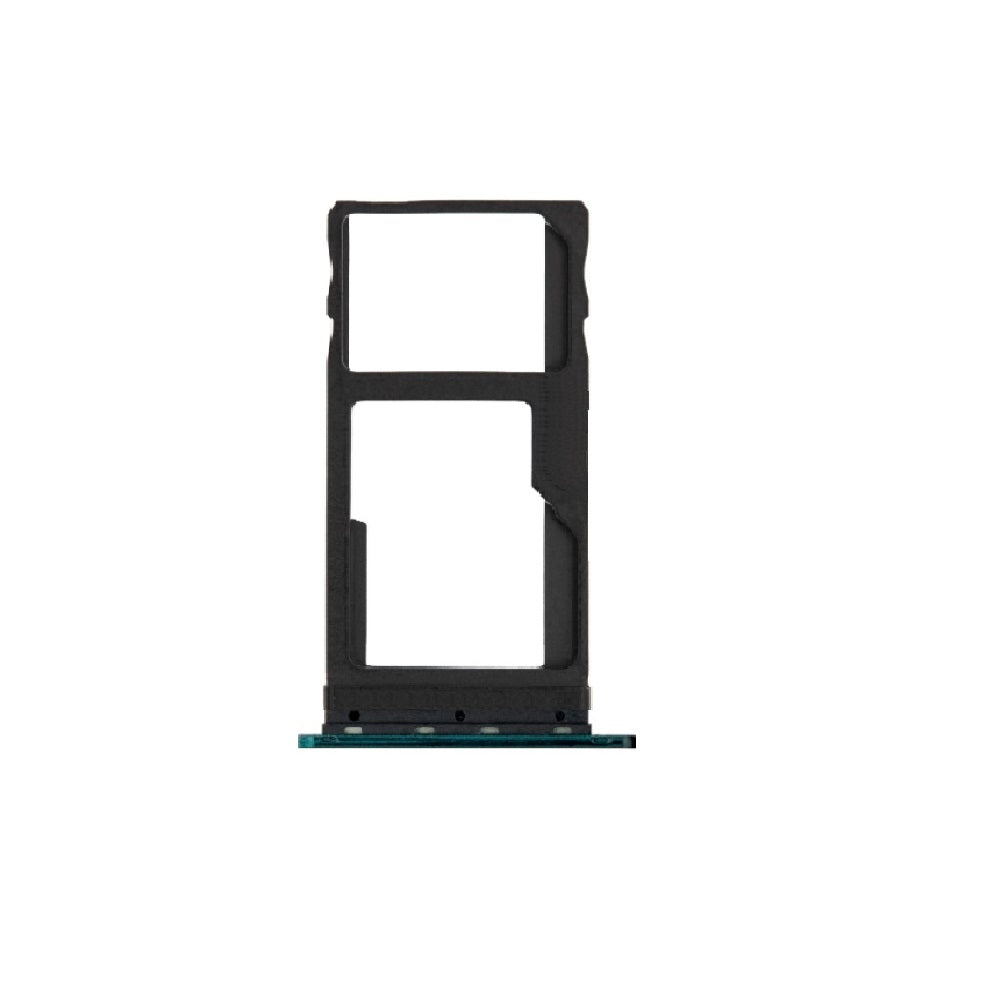 Dual Sim Card Tray for Motorola One Fusion - Emerald Green (Premium)
