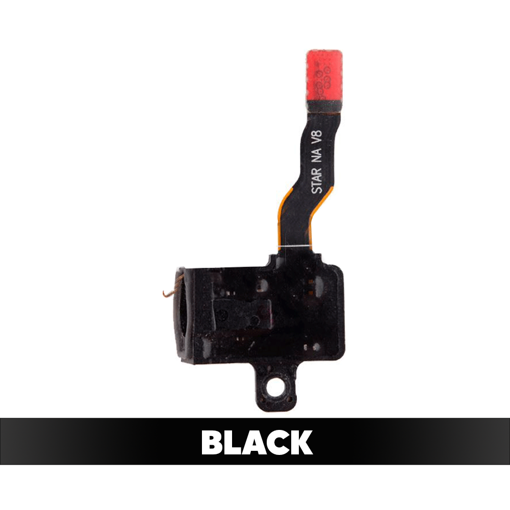 Earphone Jack with Flex Cable for Samsung Galaxy S9 G960/ S9 Plus G965 Black (OEM)