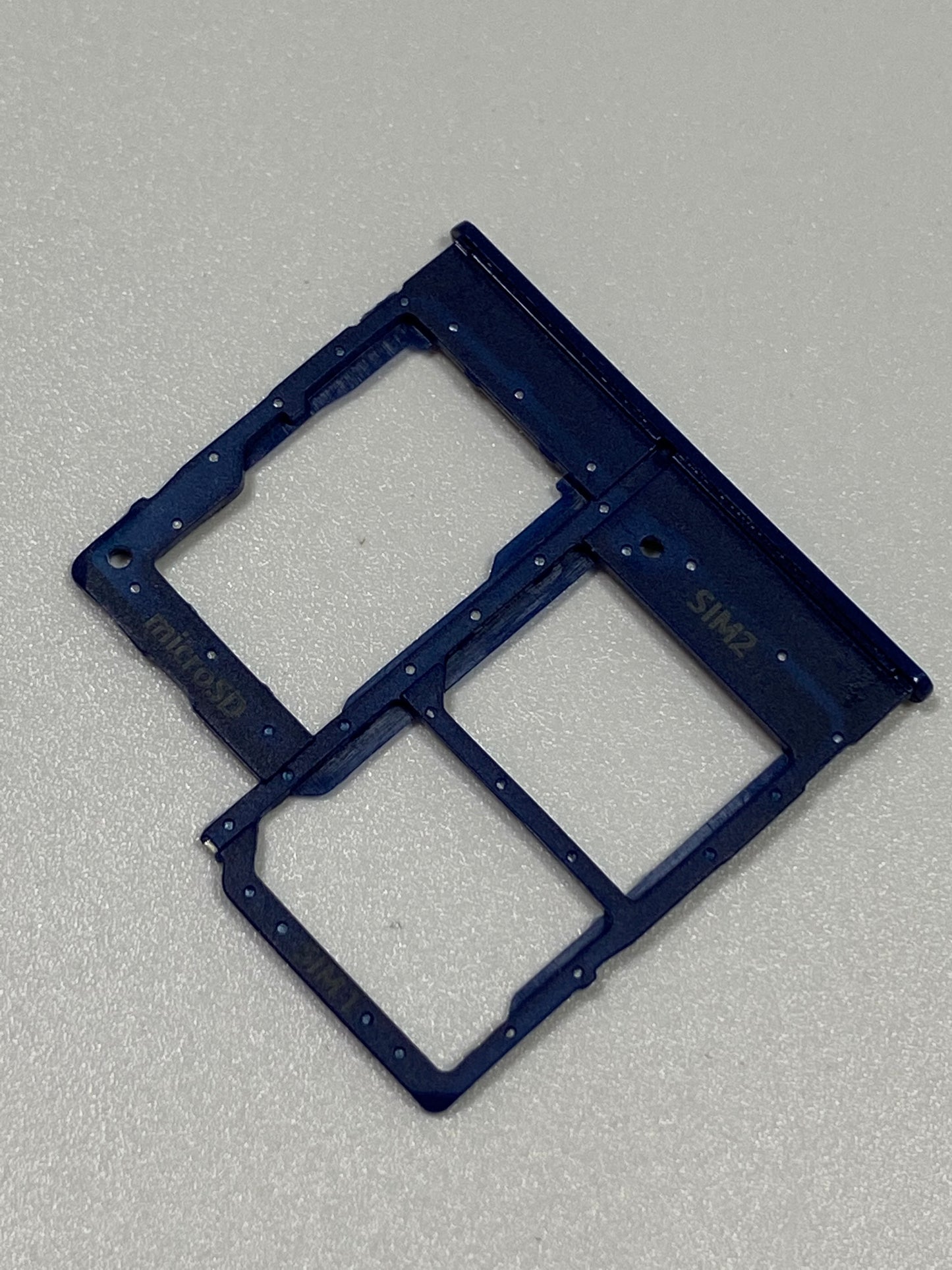 Dual Sim Card Tray For Samsung Galaxy A10e (A102/2019)/A20e (A202/2019) (Blue) (OEM)