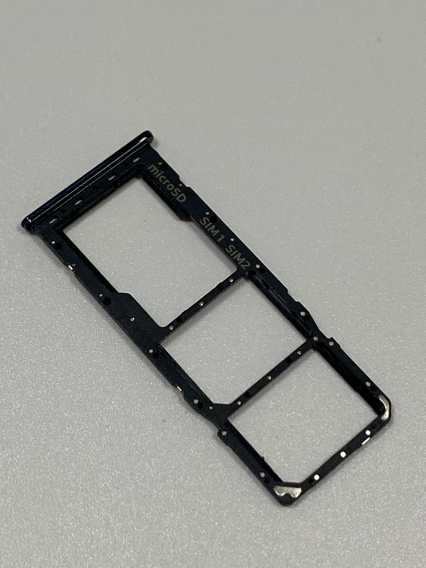 Dual Sim Tray For Samsung Galaxy A20 (A205/2019)/A30 (A305/2019)/A50 (A505/2019) (Black) (OEM)