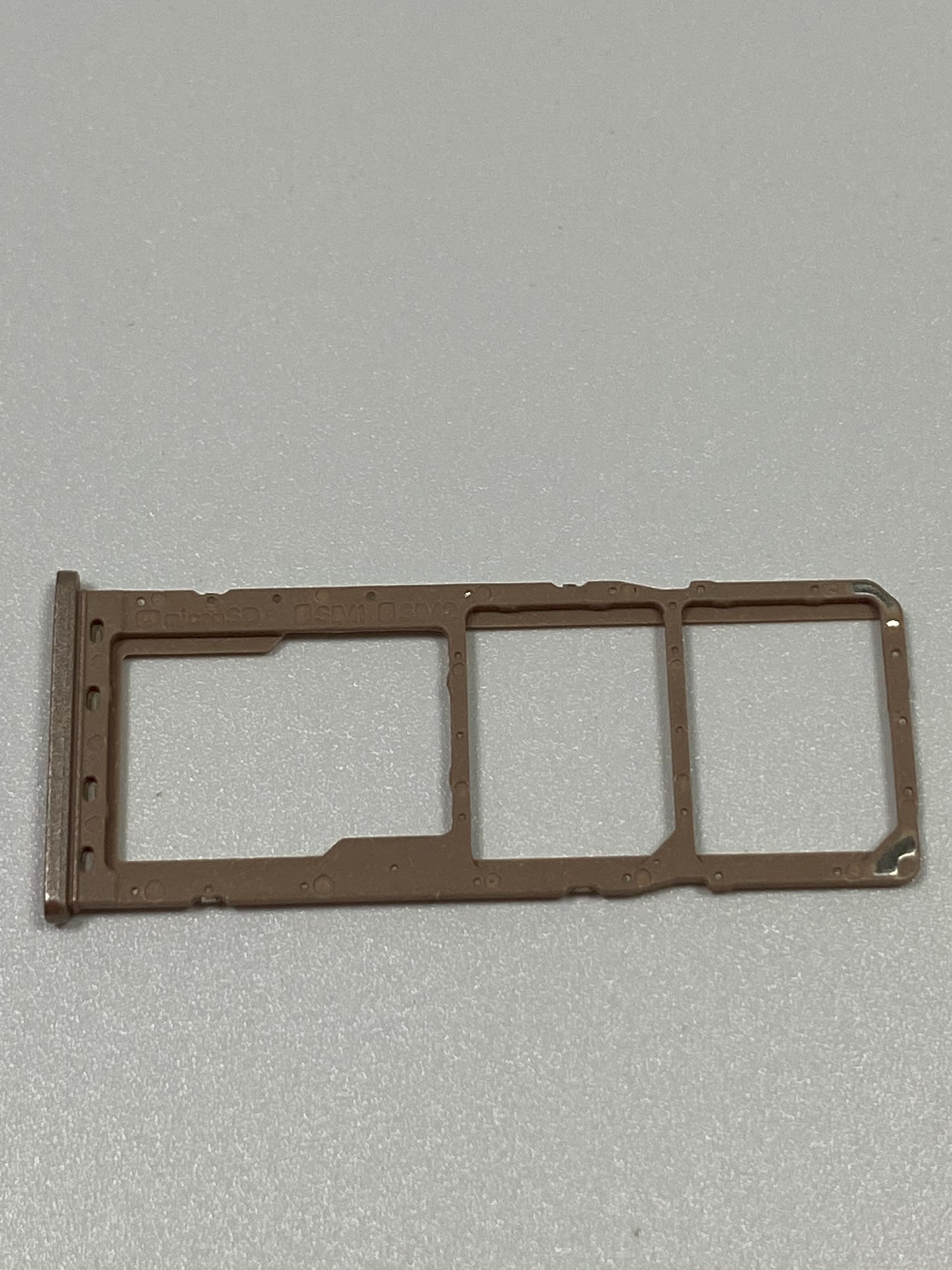 Dual Sim Tray For Samsung Galaxy A20 (A205/2019)/A30 (A305/2019)/A50 (A505/2019) (Coral Orange) (OEM)