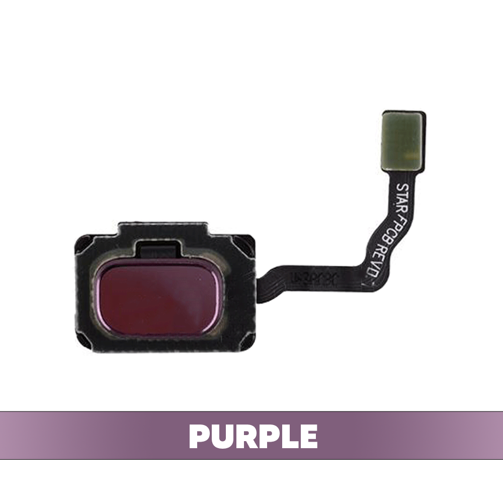 Fingerprint Reader with Flex Cable for Samsung Galaxy S9 G960/ S9 Plus G965 - Purple (OEM)