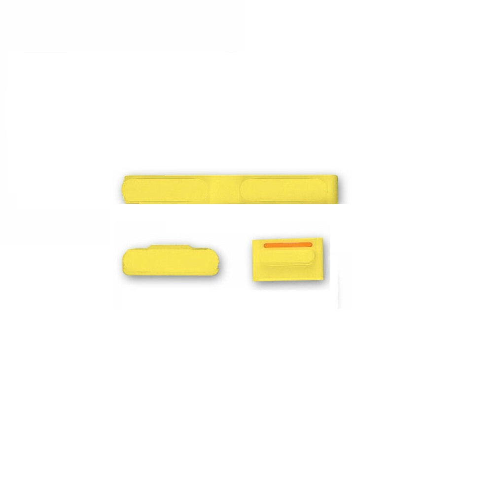 Power Button / Volume Button / Mute Button for iPhone 5c Yellow