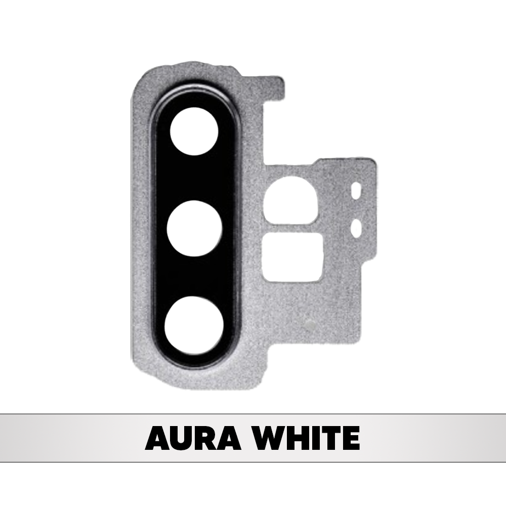 Rear Camera Lens with Bezel Ring for Samsung Galaxy Note 10 Plus / 5G (Aura White)