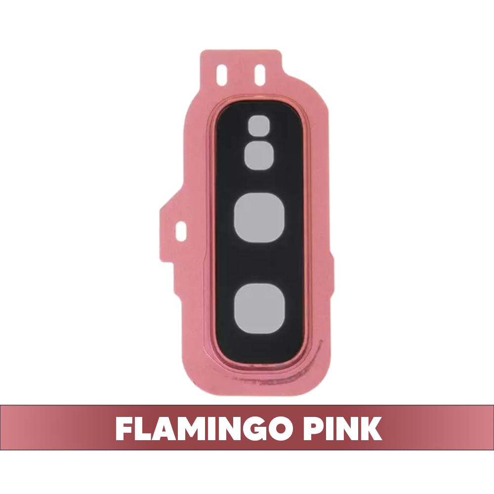 Rear Camera Lens with Bezel Ring for Samsung Galaxy S10 E (Flamingo Pink)