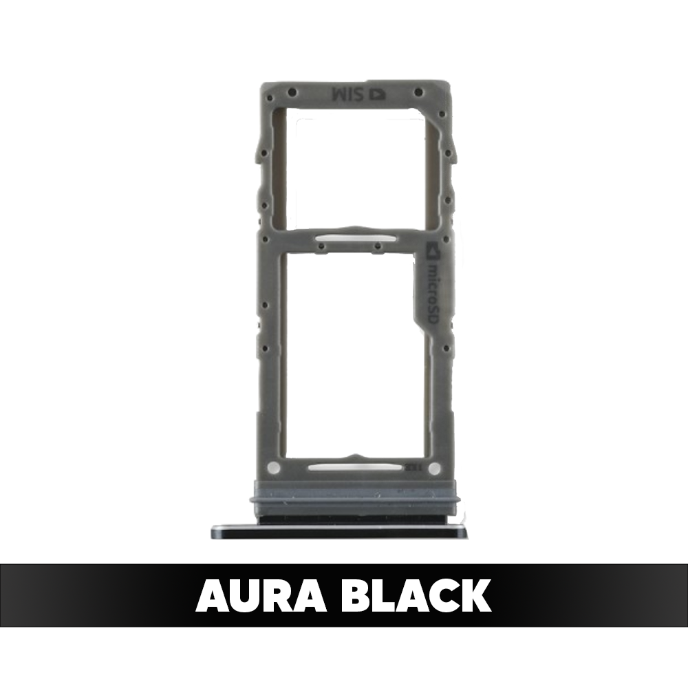 Single Sim Card Holder for Samsung Galaxy NOTE 10 Plus / 5G (Aura Black)
