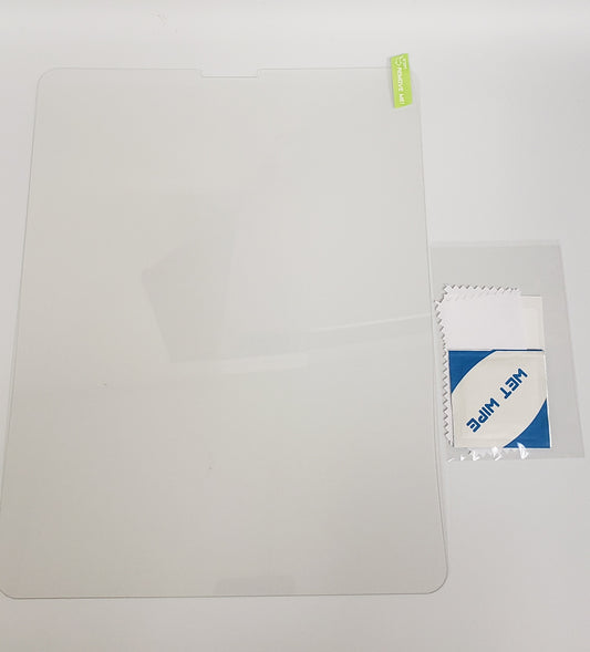 iPad Pro 12.9 (3rd Gen) Tempered Glass Screen Protector with Cleaning Kit