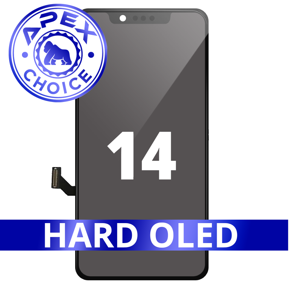 Hard OLED and Touch Screen Digitizer for iPhone 14 - (APEX Choice)