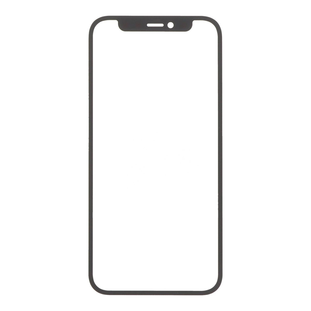 Glass with OCA for iPhone 12 mini (Black)