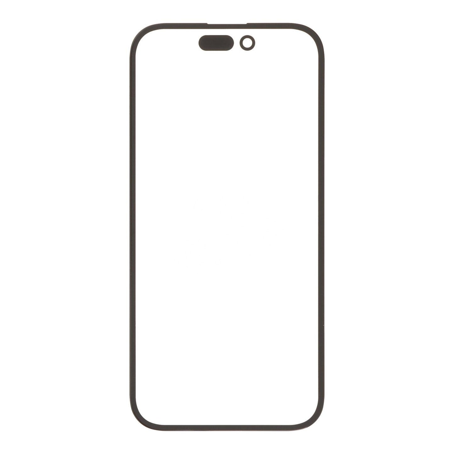 Glass with OCA for iPhone 16 (Black)