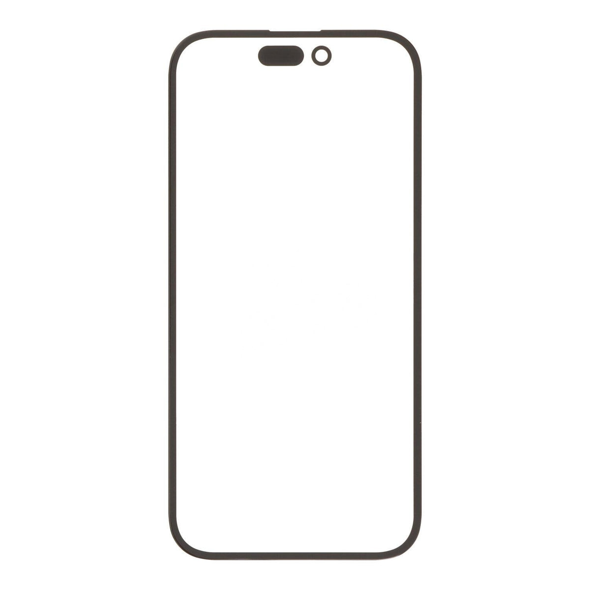 Glass with OCA for iPhone 16 (Black)