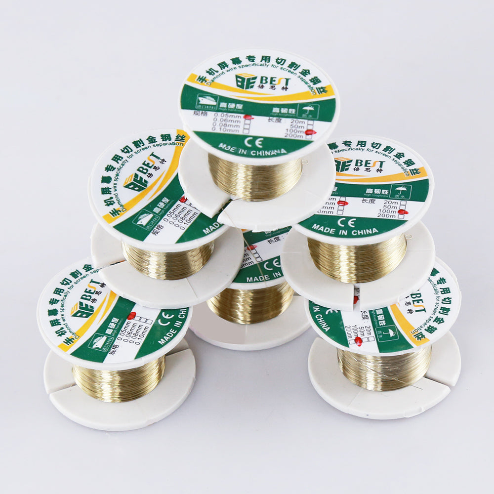 .08mm x 100m LCD Separation/Glass Removal Wire