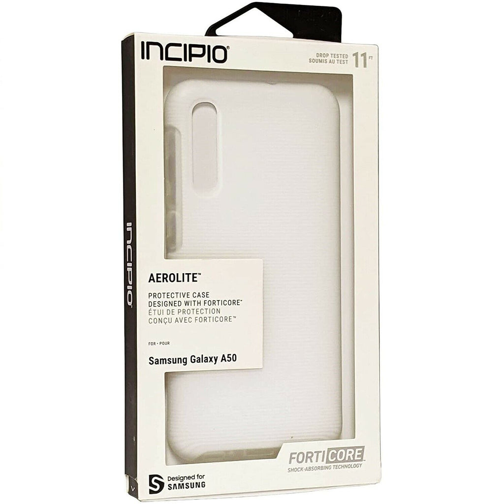 Incipio Aerolite Series Case Cover for Galaxy A50 - White / Frost