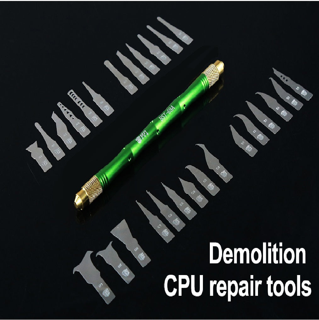 27 in 1 Remove CPU BGA IC Chip Repair Tool Thin Blade Mainboard Disassemble