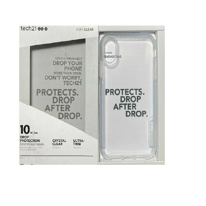 tech21 Pure Clear Case Cover for iPhone XS Max