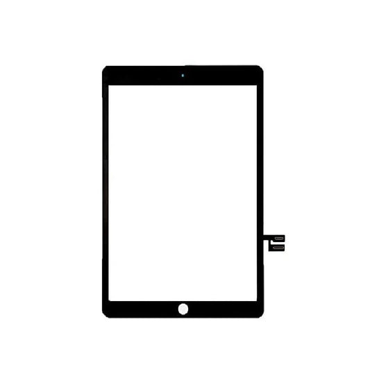 Touch Screen Digitizer for iPad 7 (10.2) (2019) / iPad 8 (2020) with Tesa Tape and Adhesive- Black (Standard)