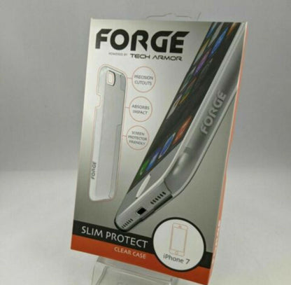 Tech Armor Forge Slim Protect Series Hard Case for iPhone 7 / 8 - Clear
