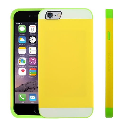 Multi-Colored Slanted Camera Tile Case for iPhone 6 Pink Baby Blue