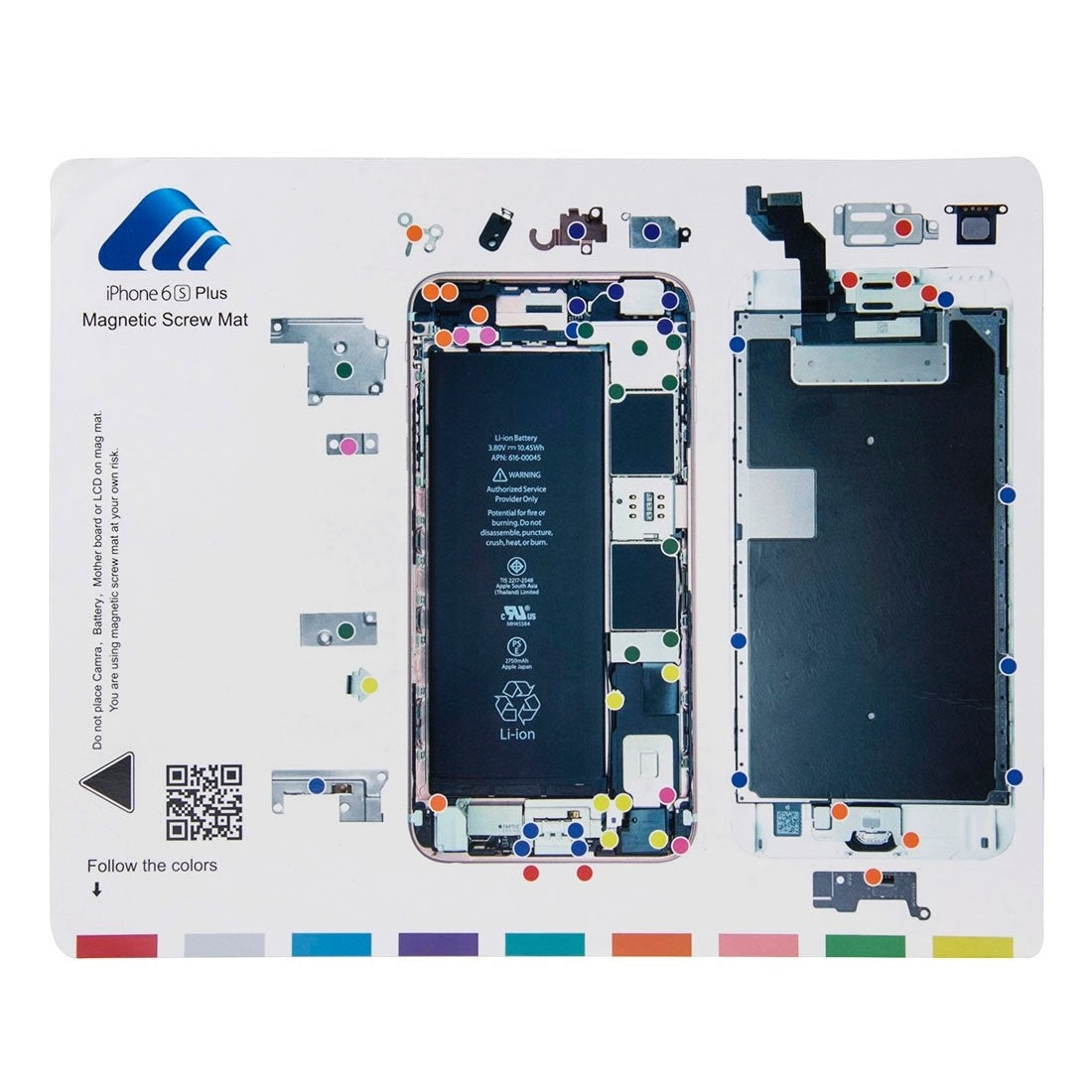 Magnetic Screw Mat for iPhone 6S Plus