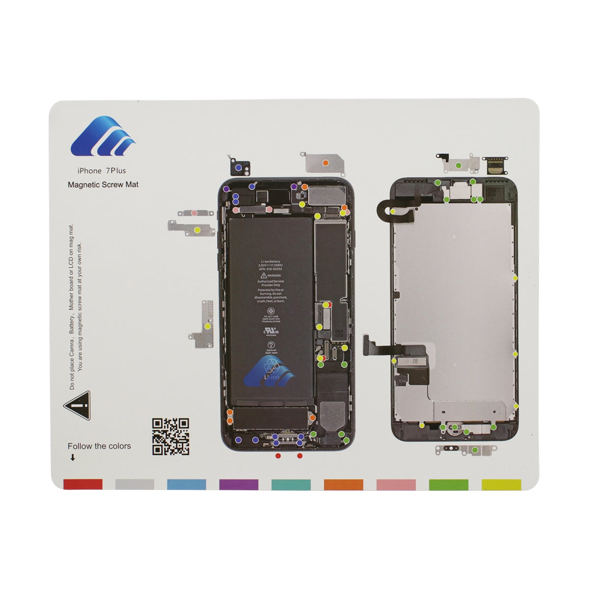 Magnetic Screw Mat for iPhone 7 Plus