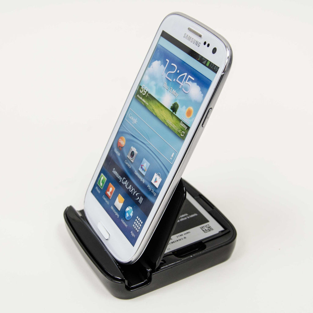 Samsung Galalxy S3 Multi-Function Phone + Battery Charging Dock