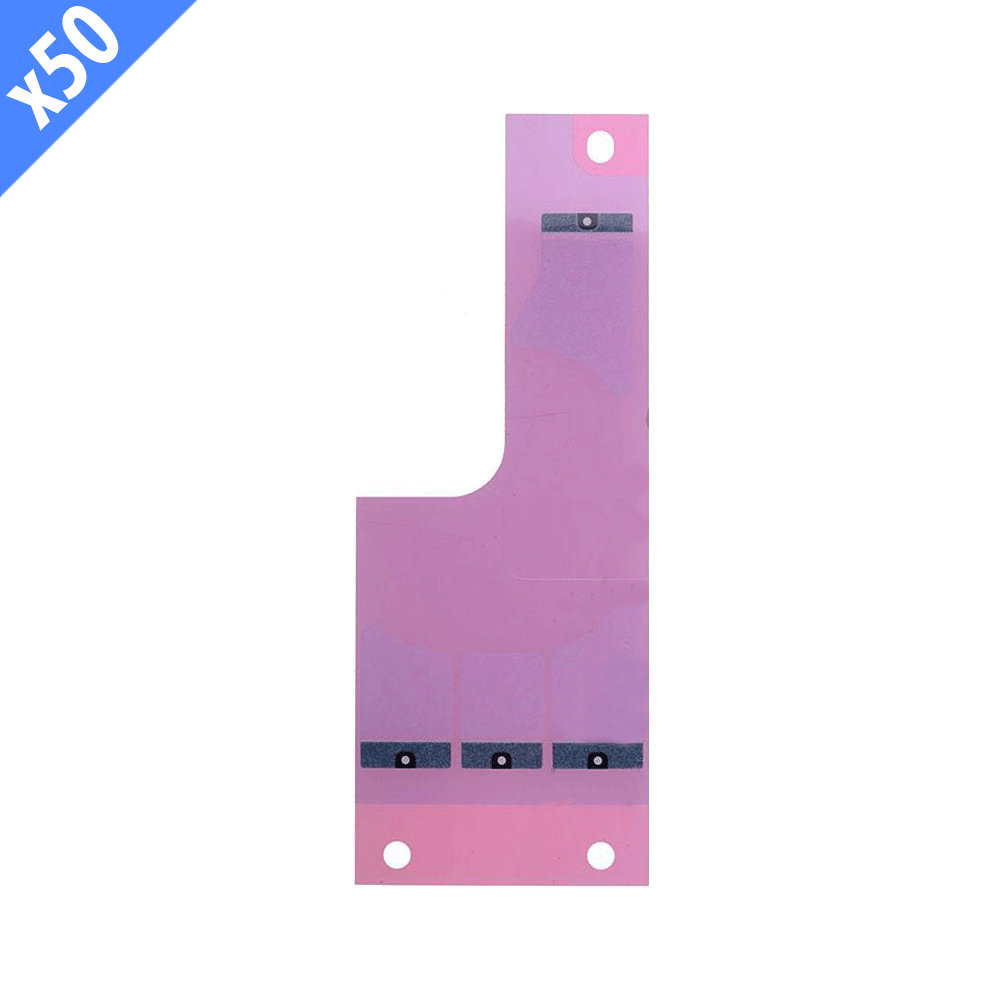 Battery Adhesive Strip Sticker Tape for iPhone X (Pack of 50)