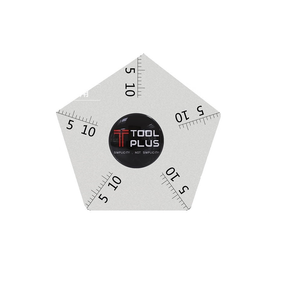 Qianli - Ultra thin Stainiless Steel Opening Tool with Scale (0.1MM)(Polygonal - A)