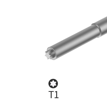 BEST Magnetic Screwdriver with Aluminum Handle, Silent Knob - Torx 1 T1 - image 2
