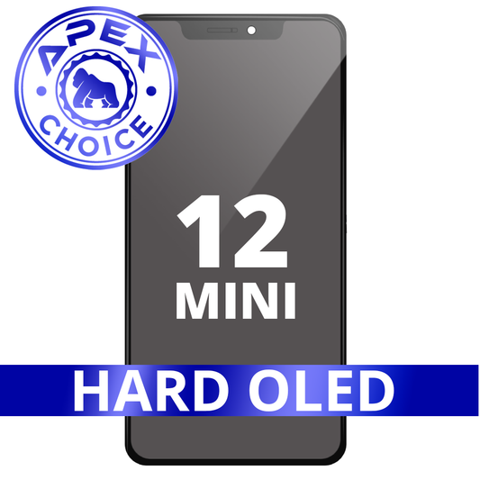 Hard OLED and Touch Screen Digitizer for iPhone 12 Mini (APEX Choice)