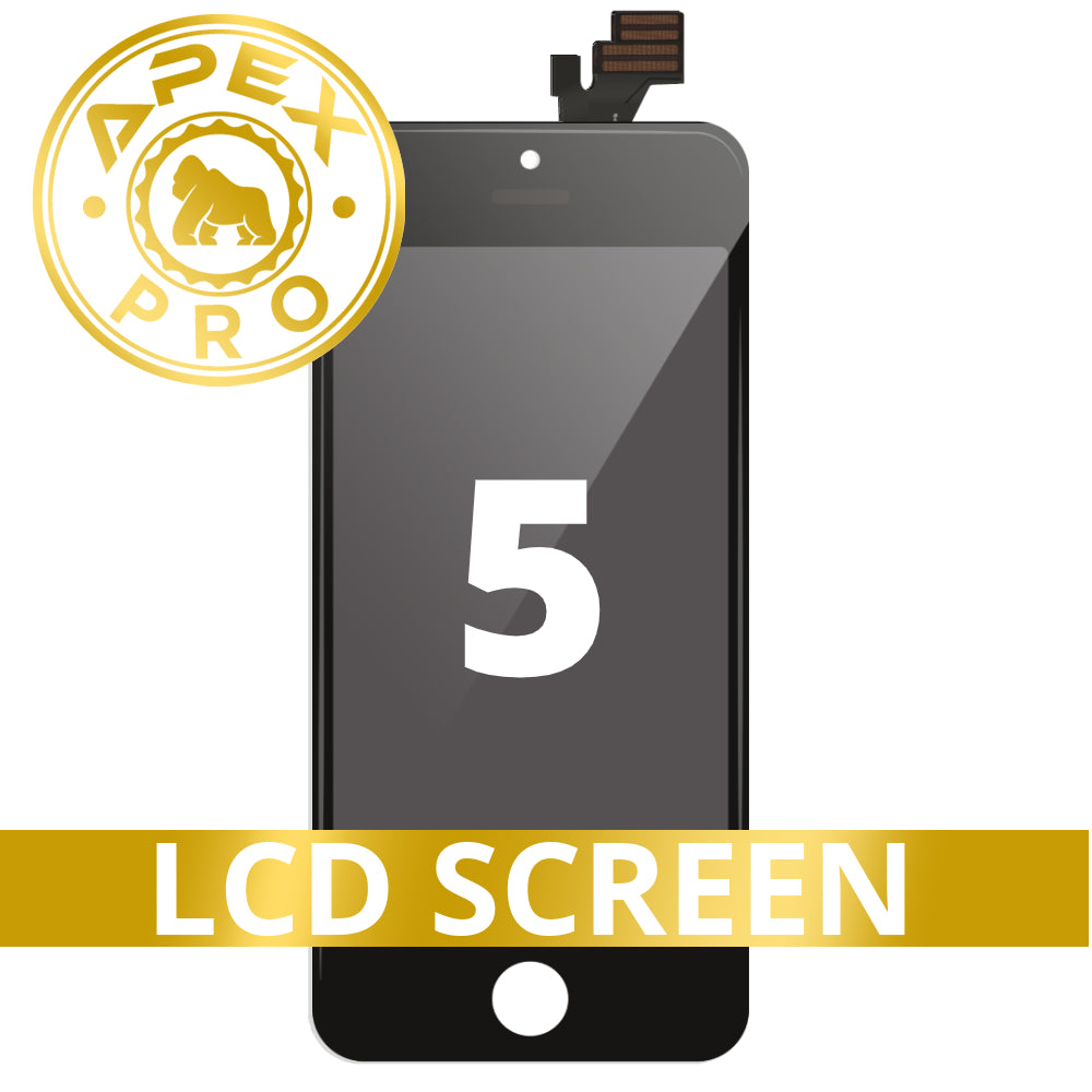 LCD and Touch Screen Digitizer for iPhone 5 - Black (FOG/Premium)