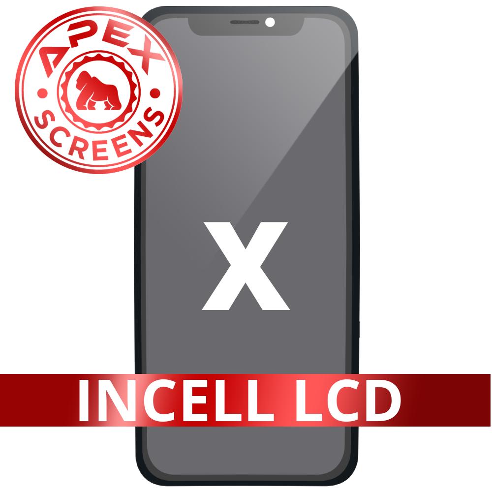 APEX+ (ZY) Incell LCD and Touch Screen for iPhone X - (APEX)