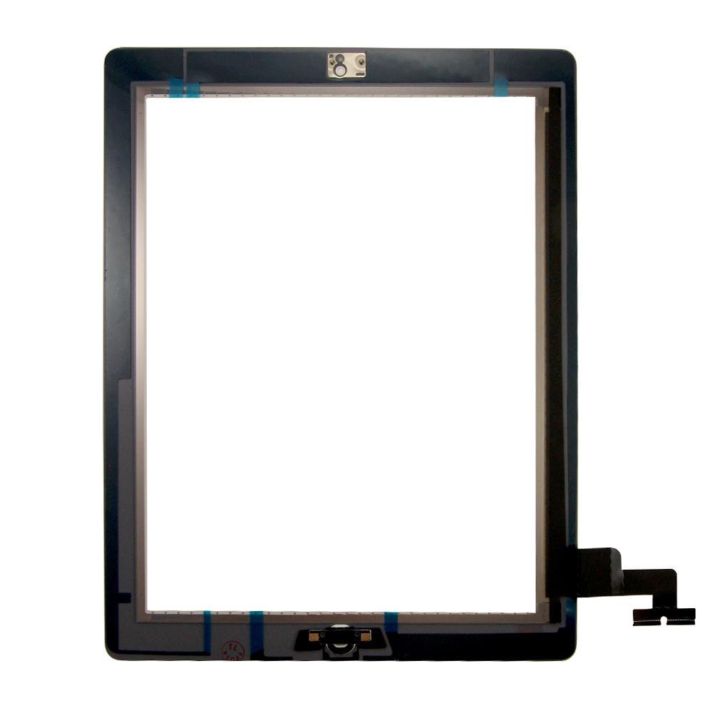 Touch Screen Digitizer With Home Button for iPad 2 - White (Premium)