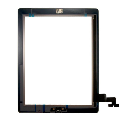 Touch Screen Digitizer With Home Button for iPad 2 - White (Premium) - image 2