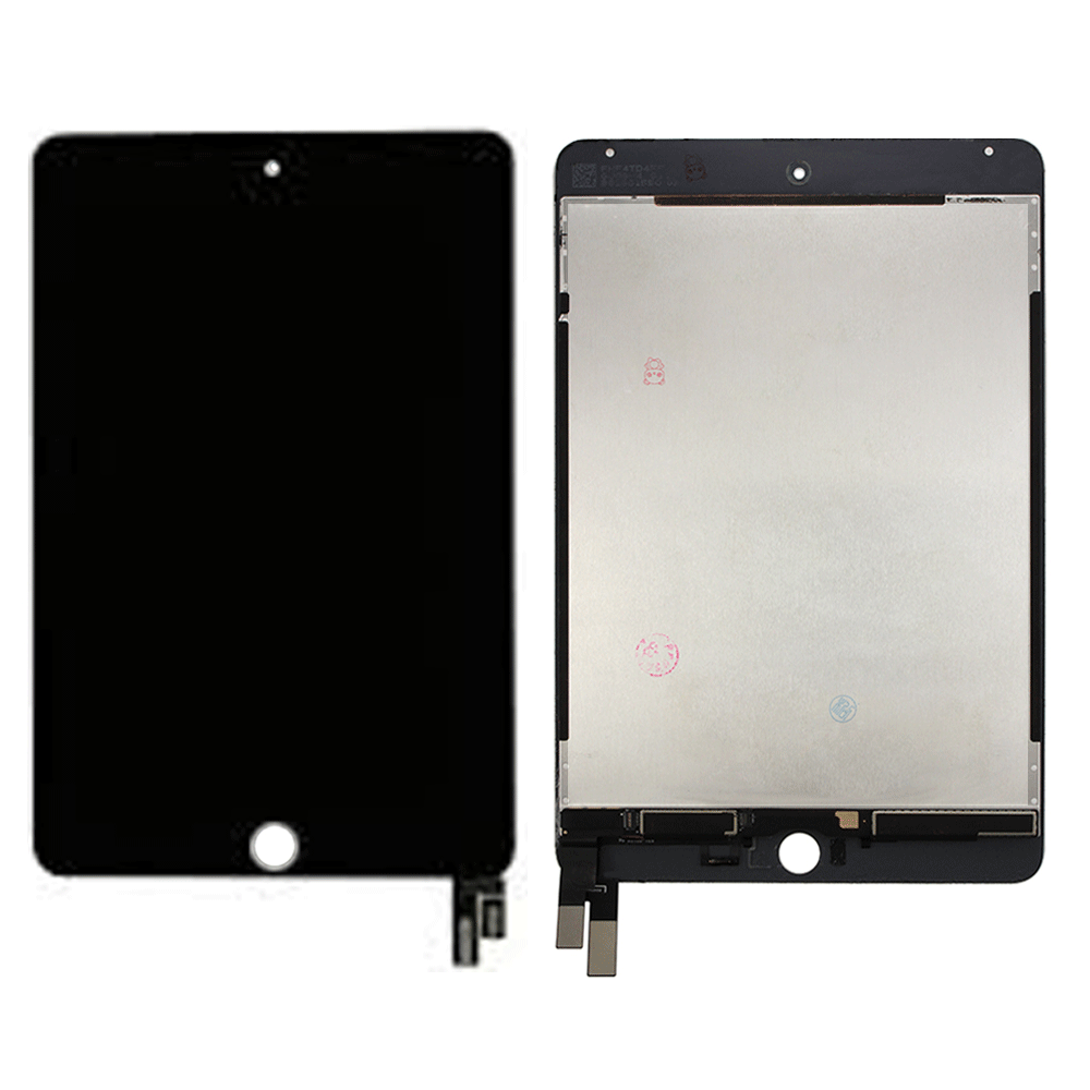 LCD and Touch Screen Digitizer for iPad Mini 4 (Sleep/Wake Sensor Flex Pre-Installed) - Black (Standard)