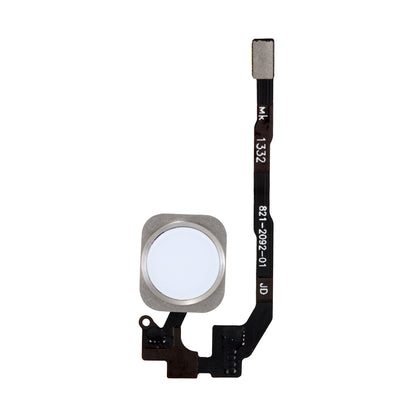 Home Button with Flex Cable for iPhone 5S - Silver