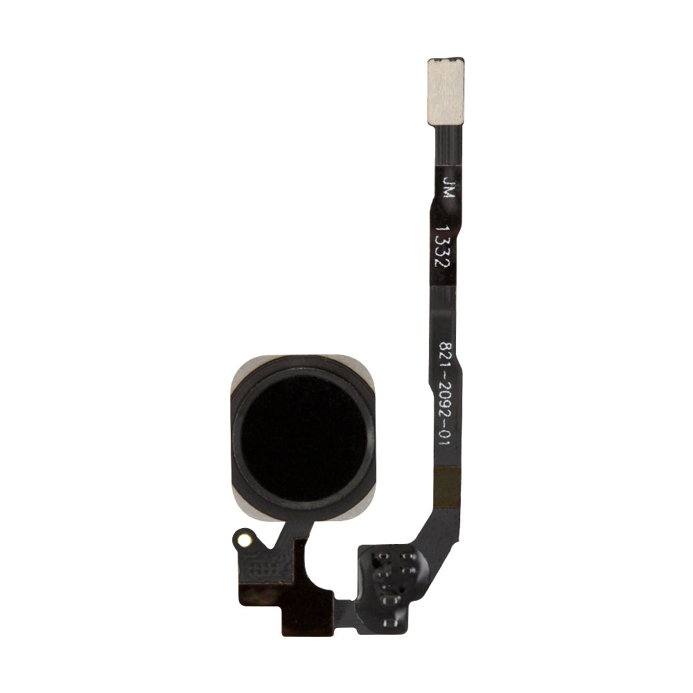 Home Button with Flex Cable for iPhone 5S - Black (Premium)