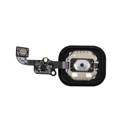 Home Button Flex Cable for iPhone 6 / 6 Plus - White / Silver