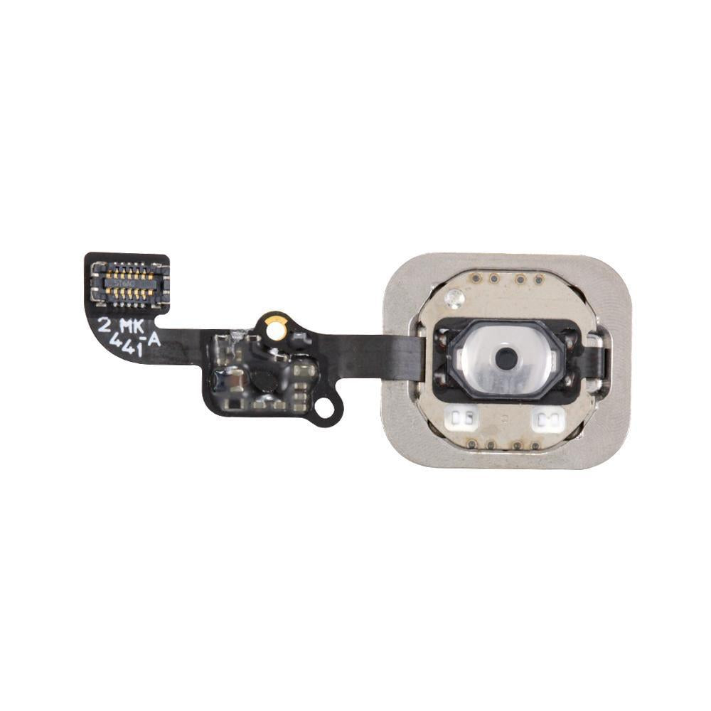 Home Button Flex Cable for iPhone 6 and 6 Plus White / Gold