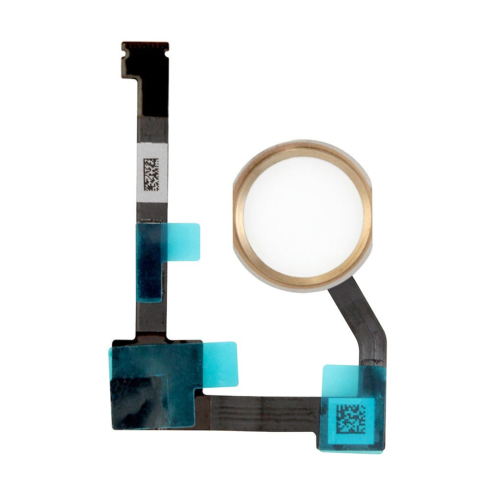 Home Button With Flex Cable for iPad Air 2 - White / Gold (OEM)