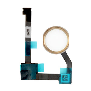 Home Button With Flex Cable for iPad Air 2 - White / Gold (OEM)