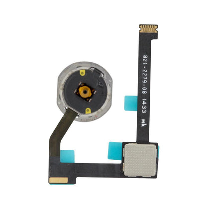 Home Button With Flex Cable for iPad Air 2 - White / Gold (OEM) - image 2