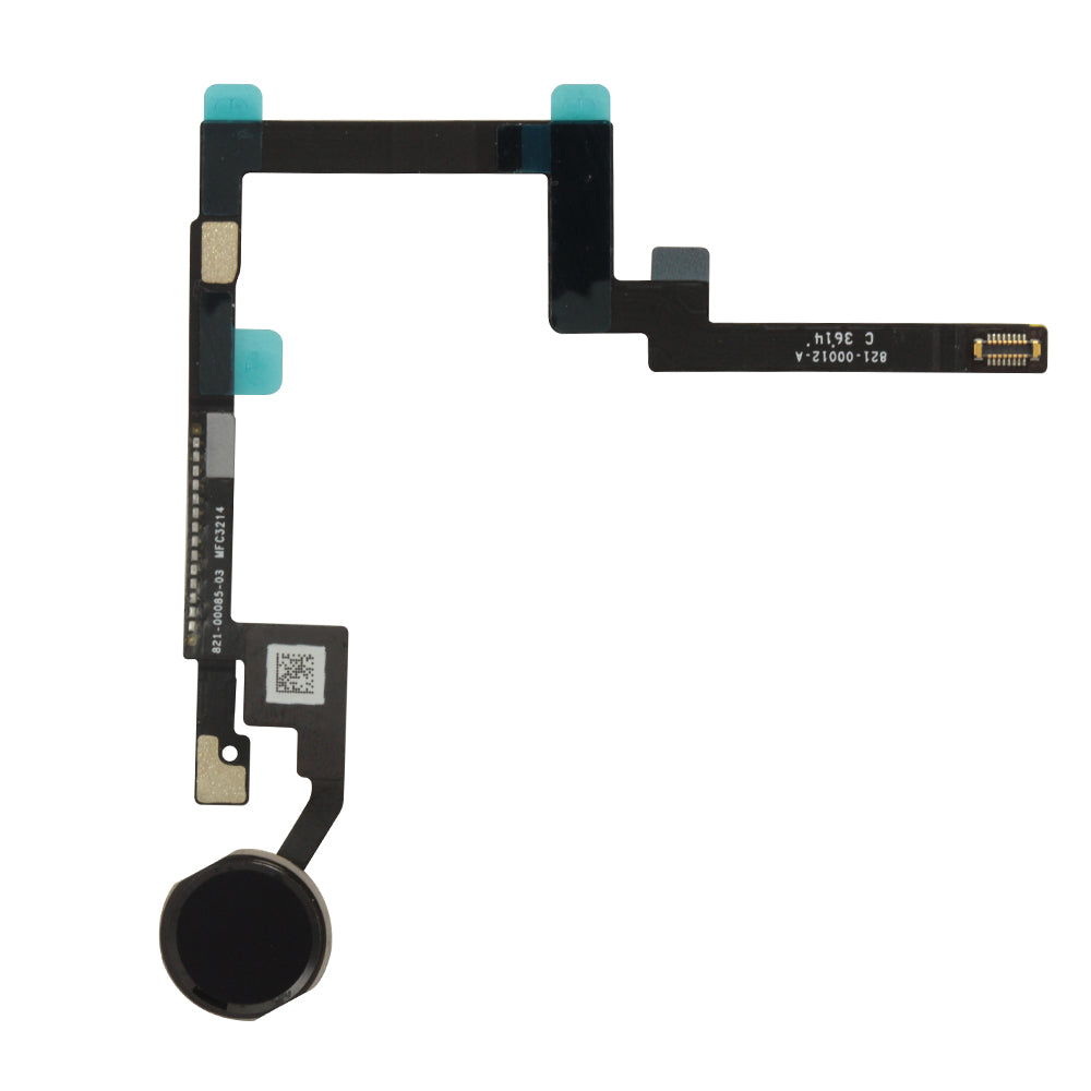 Home Button Flex with Home Button for iPad Mini 3 - Black (OEM)