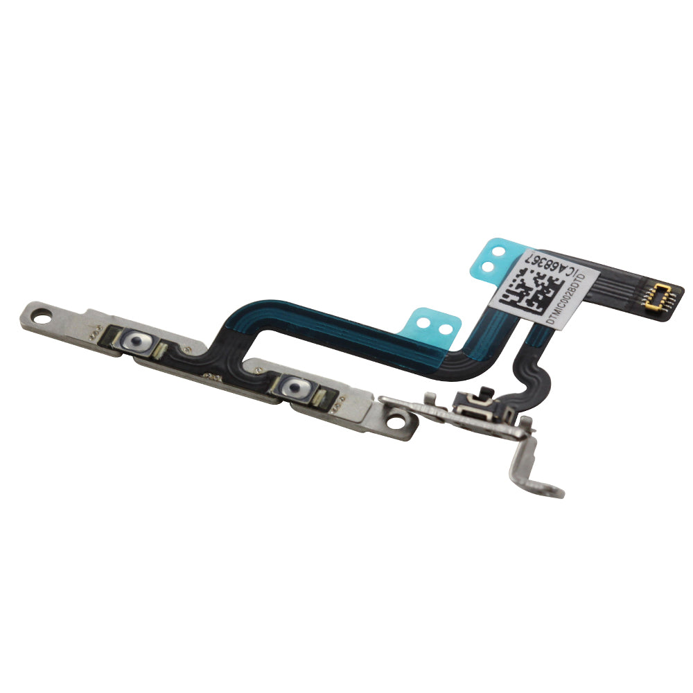 Volume and Mute Button Flex Cable With Brackets for iPhone 6s Plus