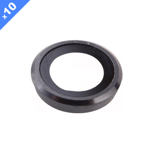 Rear Camera Lens Glass Cover for iPhone 6S/6S Plus - Space Gray (Pack of 10)