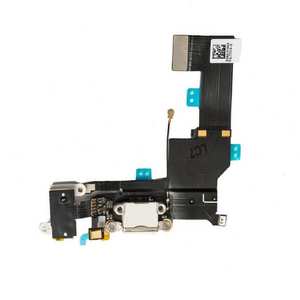 Charging Port Replacement for iPhone SE - White (OEM Refurbished)